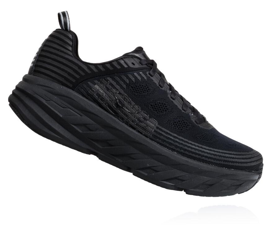 Chaussure Running Hoka One One Bondi 6 Homme - Noir - GNA-501294